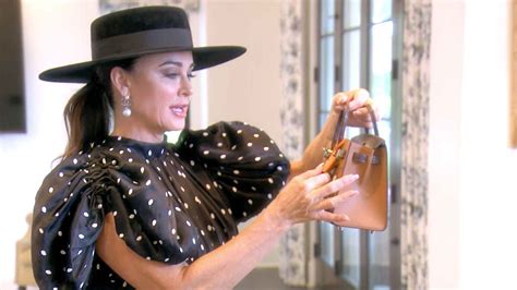 crystal hermes bag rhobh|Kyle Richards Can't Stop Looking a Crystal Kung Minkoff's $95K .